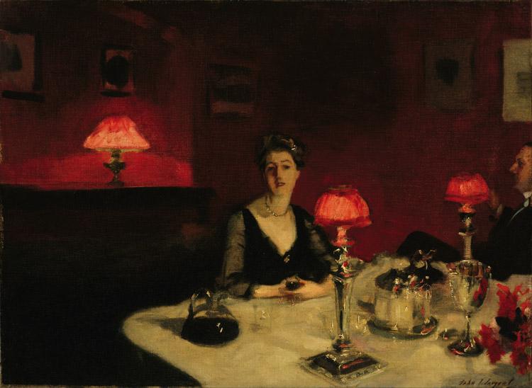 John Singer Sargent A Dinner Table at Night (The Glass of Claret) (mk18) Germany oil painting art